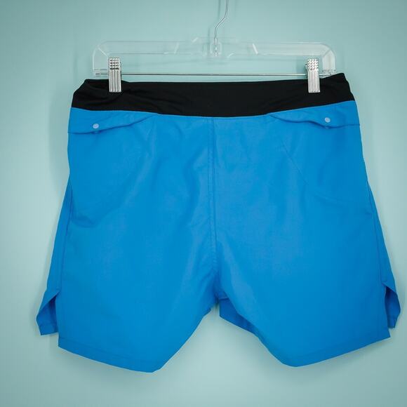 Patagonia Women's Size Small S Blue Strider Pro Pull On Lined Active Shorts - Picture 3 of 6
